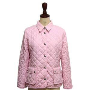 New Polo Ralph Lauren Pony Embroidery Quilting Jacket Women M